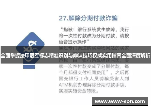 全面掌握法甲冠军标志精准识别与辨认技巧权威实用指南全面深度解析